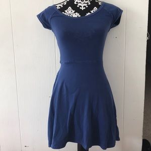 🍓blue bandage back dress